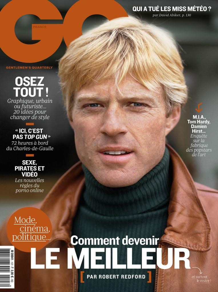 GQ France Robert Redford – Press on Swaguy Paris